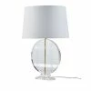 Maisons Du Monde Lampes à Poser Lampe En Cristal, Métal Doré Et Abat-jour Blanc -Luminaires Soldes 2022 lampe en cristal metal dore et abat jour blanc 1000 0 2 210086 1