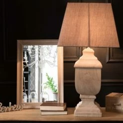 Maisons Du Monde Lampes à Poser Lampe En Manguier Et Abat-jour Gris Anthracite -Luminaires Soldes 2022 lampe en manguier et abat jour gris anthracite 1000 5 31 177315 8