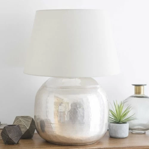 Maisons Du Monde Lampes à Poser Lampe En Métal Ciselé H68 7 Maisons Du Monde Lampes à Poser Lampe En Métal Ciselé H68 – Image 5