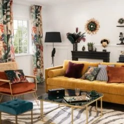 Maisons Du Monde Lampes à Poser Lampe En Métal Doré Et Abat-jour En Acrylique -Luminaires Soldes 2022 lampe en metal dore et abat jour en acrylique 1000 10 38 217338 2