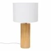 Maisons Du Monde Lampes à Poser Lampe En Métal Doré Et Abat-jour En Lin Blanc -Luminaires Soldes 2022 lampe en metal dore et abat jour en lin blanc 1000 9 33 227214 1