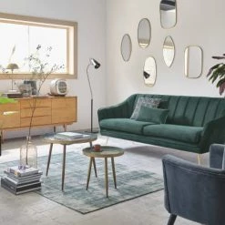 Maisons Du Monde Lampes à Poser Lampe En Métal Doré Et Marbre Blanc -Luminaires Soldes 2022 lampe en metal dore et marbre blanc 1000 2 4 190572 15