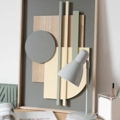 Maisons Du Monde Lampes à Poser Lampe En Métal Gris -Luminaires Soldes 2022 lampe en metal gris 1000 12 39 224514 3