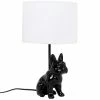 Maisons Du Monde Lampes à Poser Lampe En Polyrésine Noire Et Abat-jour Blanc -Luminaires Soldes 2022 lampe en polyresine noire et abat jour blanc 1000 13 12 227439 1