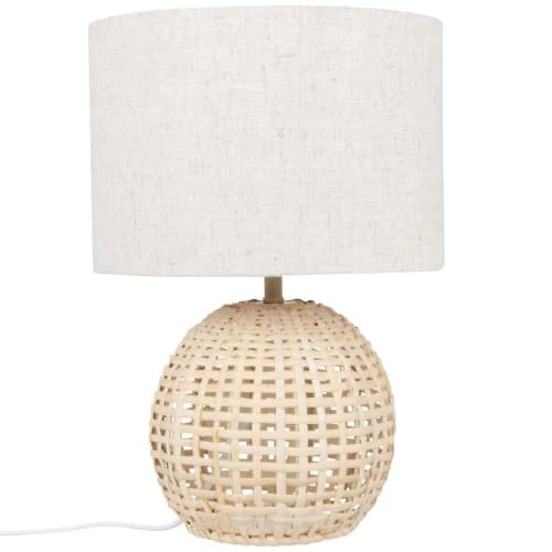 Maisons Du Monde Lampes à Poser Lampe En Rotin Et Abat-jour En Lin Recyclé 3 Maisons Du Monde Lampes à Poser Lampe En Rotin Et Abat-jour En Lin Recyclé