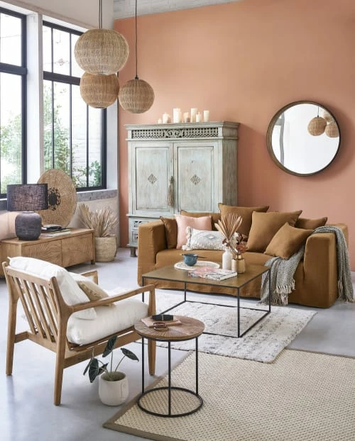 Maisons Du Monde Lampes à Poser Lampe En Terre Cuite Noire Et Abat-jour En Jute Teinté Noir H65 5 Maisons Du Monde Lampes à Poser Lampe En Terre Cuite Noire Et Abat-jour En Jute Teinté Noir H65 – Image 3