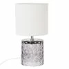 Maisons Du Monde Lampes à Poser Lampe En Verre Gris Avec Abat-jour En Coton écru -Luminaires Soldes 2022 lampe en verre gris avec abat jour en coton ecru 1000 2 30 229179 1