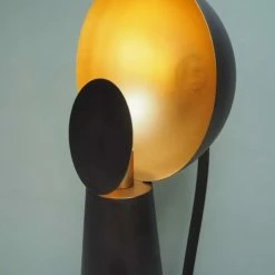 Chehoma Lampes à Poser Lampe Haute à Poser En Métal Noir -Luminaires Soldes 2022 lampe haute a poser en metal noir 2