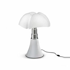 Nouvelles versions 22 Martinelli Luce Lampes Ă Poser Lampe LED Blanche Avec Variateur H35cm