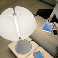 Martinelli Luce Lampes à Poser Lampe LED Bluetooth Pied Télescopique H66-86cm -Luminaires Soldes 2022 lampe led bluetooth pied telescopique h66 86cm 2