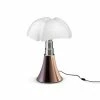 Martinelli Luce Lampes à Poser Lampe LED Cuivrée Avec Variateur H35cm -Luminaires Soldes 2022 lampe led cuivree avec variateur h35cm