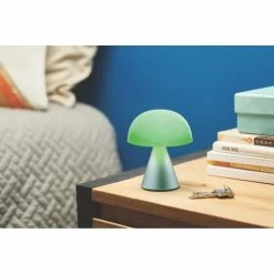 Lexon Lampes à Poser Lampe LED Portable Medium En Aluminium Bleu Céladon -Luminaires Soldes 2022 lampe led portable medium en aluminium bleu celadon 5