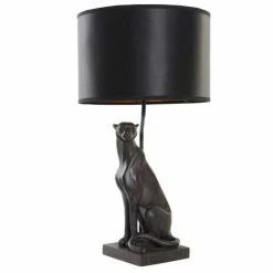 ITEM International Lampes à Poser Lampe Léopard En Résine 58 Cm