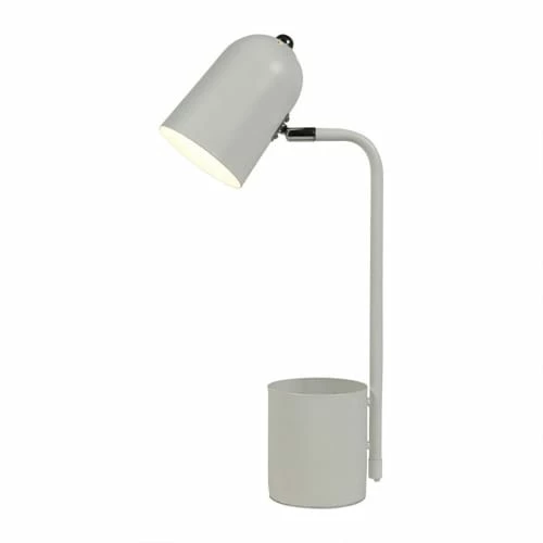 Decoratie Lampes à Poser Lampe Métal Avec Pot Crayons Blanc 6 Decoratie Lampes à Poser Lampe Métal Avec Pot Crayons Blanc – Image 4