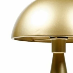 Luminaires Soldes 2022 -Luminaires Soldes 2022 lampe metal emo doree 1