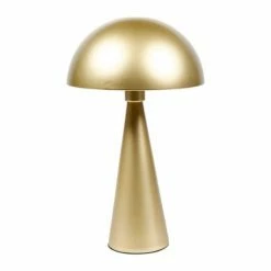 Decoratie Lampes à Poser Lampe Métal Emo Dorée