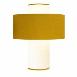 Abat-jours Lampes à Poser Lampe Taupe D 35 Cm -Luminaires Soldes 2022 lampe moutarde d 35 cm 1