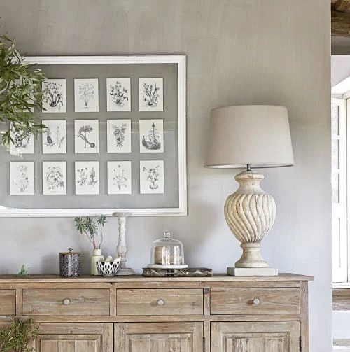 Maisons Du Monde Luminaires Lampe Sculptée Et Abat-jour En Tissu H 84 Cm 4 Maisons Du Monde Luminaires Lampe Sculptée Et Abat-jour En Tissu H 84 Cm – Image 3