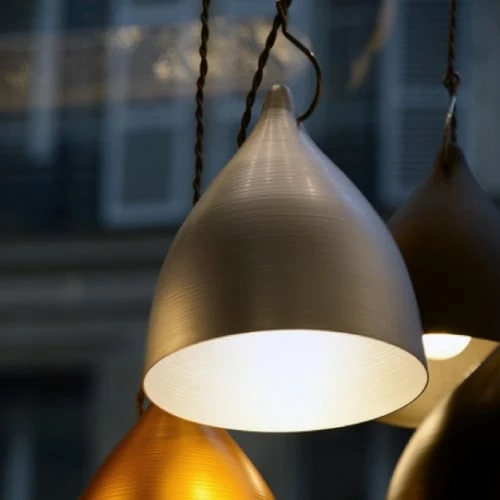 Tsé & Tsé Associées Suspensions Lampe Suspendue En Aluminium 4 Tsé & Tsé Associées Suspensions Lampe Suspendue En Aluminium – Image 2