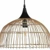 Beliani Suspensions Lampe Suspendue En Rotin Naturel -Luminaires Soldes 2022 lampe suspendue en rotin naturel 6