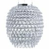 Beliani Suspensions Lampe Suspension Argenté -Luminaires Soldes 2022 lampe suspension argente