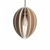 Gone's Suspensions Lampe Suspension Bois Et Béton Chêne Naturel Cordon Noir -Luminaires Soldes 2022 lampe suspension bois et beton chene naturel cordon noir
