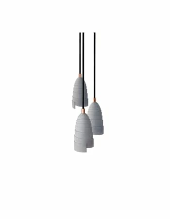 Gone's Lustres Lampe Suspension En Béton Accessoires Perle Noire 7 Gone's Lustres Lampe Suspension En Béton Accessoires Perle Noire – Image 5