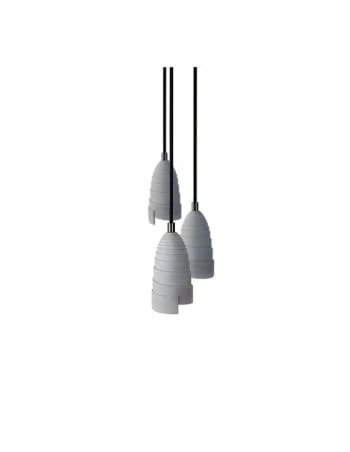 Gone's Lustres Lampe Suspension En Béton Accessoires Perle Noire 8 Gone's Lustres Lampe Suspension En Béton Accessoires Perle Noire – Image 6