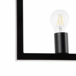 Beliani Suspensions Lampe Suspension Noir -Luminaires Soldes 2022 lampe suspension noir 2