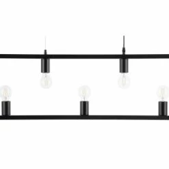 Beliani Suspensions Lampe Suspension Noir