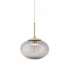 House Doctor Suspensions Lampe Suspension Vintage En Verre Gris Small 22cm -Luminaires Soldes 2022 lampe suspension vintage en verre gris small 22cm