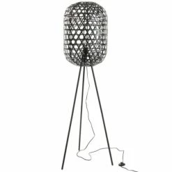 Meubles & Design Lampadaires Lampe Trépieds Style Ethnique Bambou