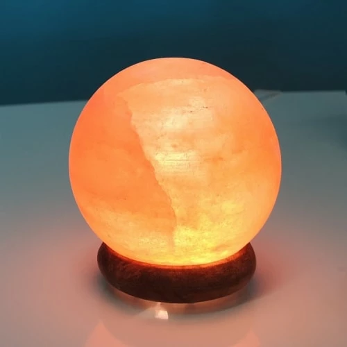 Zen'Arôme Guirlandes Et Décorations Lumineuses Lampe USB En Cristal De Sel D'Himalaya Sphère 4 Zen'Arôme Guirlandes Et Décorations Lumineuses Lampe USB En Cristal De Sel D'Himalaya Sphère – Image 2
