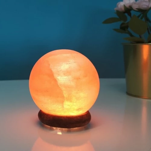 Zen'Arôme Guirlandes Et Décorations Lumineuses Lampe USB En Cristal De Sel D'Himalaya Sphère 5 Zen'Arôme Guirlandes Et Décorations Lumineuses Lampe USB En Cristal De Sel D'Himalaya Sphère – Image 3