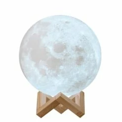 Coup De Coeur Lampes à Poser Lampe Veilleuse à Poser Pleine Lune 15cm
