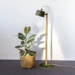 DIZY Design Lampadaires Luminaire à Poser Chêne Et Métal Vernis BRUT -Luminaires Soldes 2022 luminaire a poser chene et metal vernis brut 10