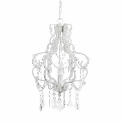 Maisons Du Monde Lustres Lustre à Pampilles En Métal