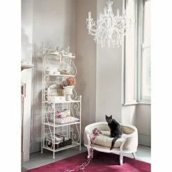 Maisons Du Monde Lustres Lustre à Pampilles En Métal Blanc D75 13 Maisons Du Monde Lustres Lustre à Pampilles En Métal Blanc D75 -Luminaires Soldes 2022 lustre a pampilles en metal blanc d75 1000 10 10 117803 9