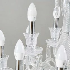 Maisons Du Monde Lustres Lustre à Pampilles En Métal Chromé -Luminaires Soldes 2022 lustre a pampilles en metal chrome 1000 5 0 177366 2