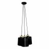 Tosel Lustres Lustre Acier Noir -Luminaires Soldes 2022 lustre acier noir