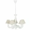 Maisons Du Monde Lustres Lustre Blanc Effet Vieilli Et Abat-jours Beiges -Luminaires Soldes 2022 lustre blanc effet vieilli et abat jours beiges 1000 4 28 106628 13