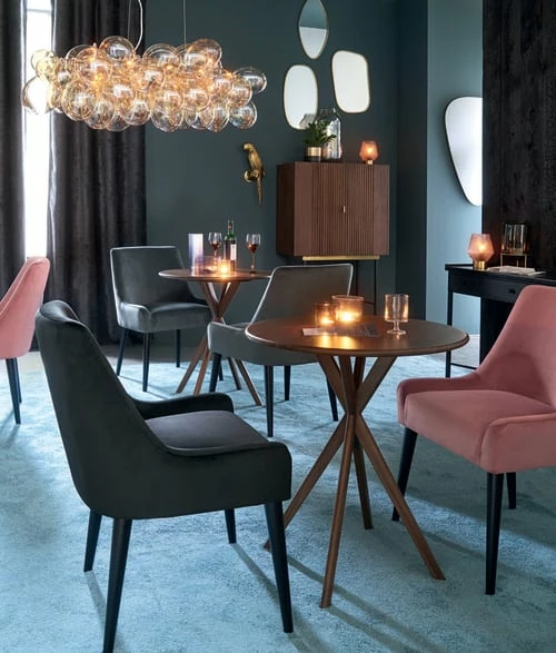 Maisons Du Monde Lustres Lustre En Métal Et Globes En Verre Ambré 4 Maisons Du Monde Lustres Lustre En Métal Et Globes En Verre Ambré – Image 2