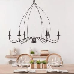 Maisons Du Monde Lustres Lustre En Métal Noir D100 10 Maisons Du Monde Lustres Lustre En Métal Noir D100 -Luminaires Soldes 2022 lustre en metal noir d100 1000 16 34 116228 8