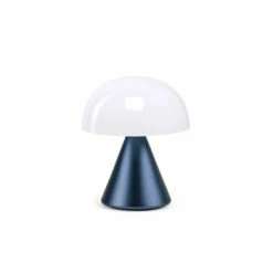 Lexon Lampes à Poser Mini Lampe LED En Aluminium Rose -Luminaires Soldes 2022 mini lampe led en aluminium bleu nuit