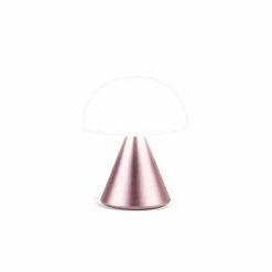Nouvelles versions -Luminaires Soldes 2022 mini lampe led en aluminium rose 1