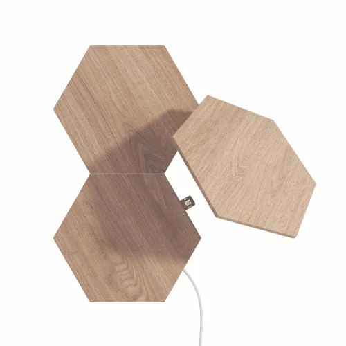 Nanoleaf Lampes à Poser Objet Lumineux En Bois 3 Nanoleaf Lampes à Poser Objet Lumineux En Bois