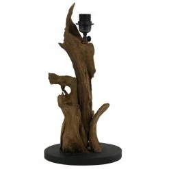 Light & Living Lampes à Poser Pied De Lampe En Bois -Luminaires Soldes 2022 pied de lampe en bois 3