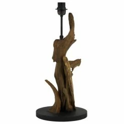 Light & Living Lampes à Poser Pied De Lampe En Bois -Luminaires Soldes 2022 pied de lampe en bois 4