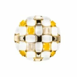 SLAMP Suspensions Plafonnier/Applique Mida Plastique Rose 50x50x16 Cm -Luminaires Soldes 2022 plafonnier applique mida plastique orange 50x50x16 cm