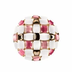 SLAMP Suspensions Plafonnier/Applique Mida Plastique Rose 50x50x16 Cm